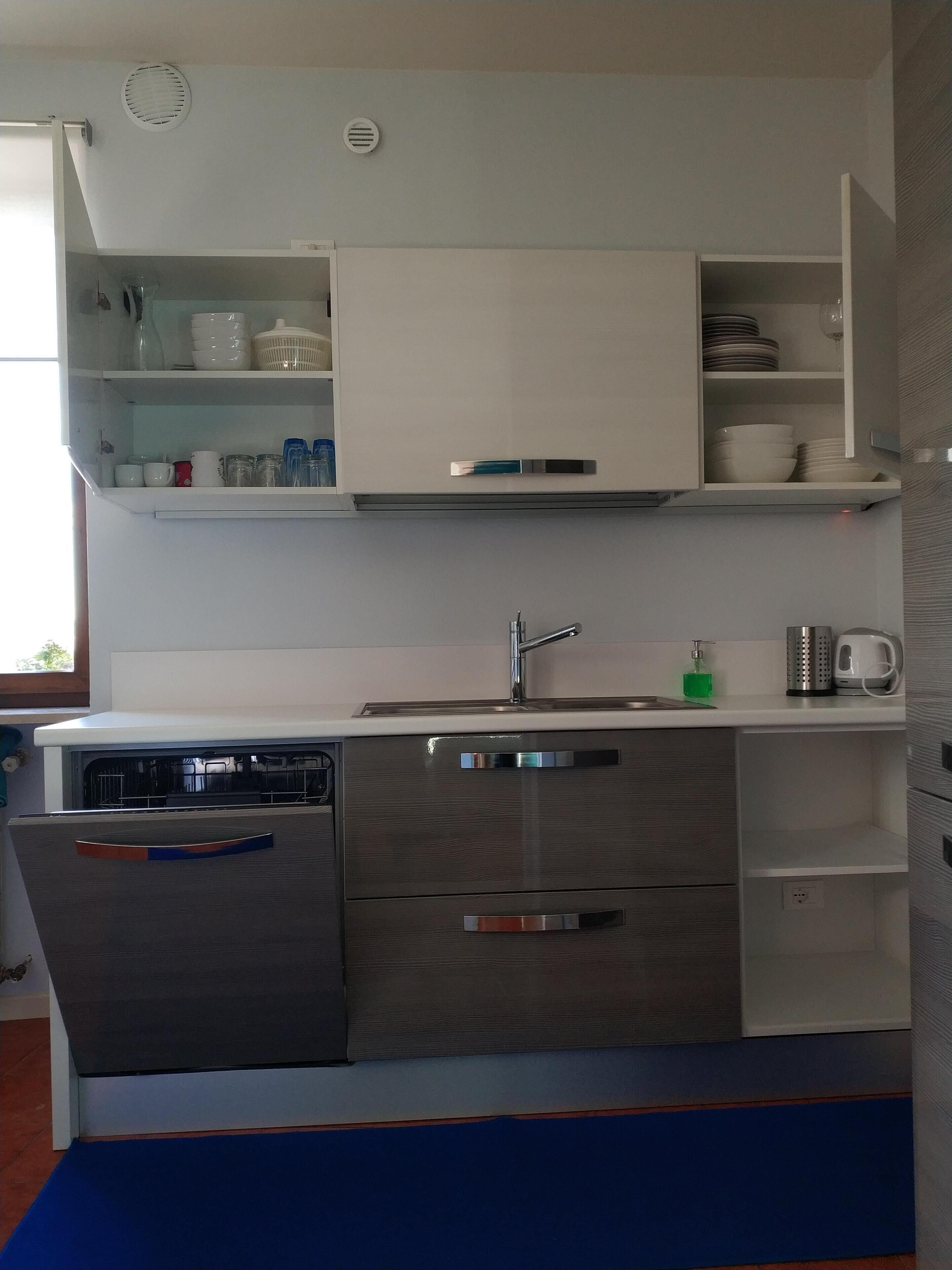 "Sunset in the Castle", three-room apartment near Lake Garda