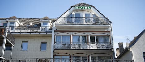 Façade de l’hébergement