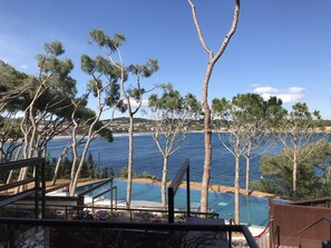 Outdoor pool - Typical Costa Brava villa with 4 bedrooms and 3 bathrooms, swimming pool and sea view (Calonge)