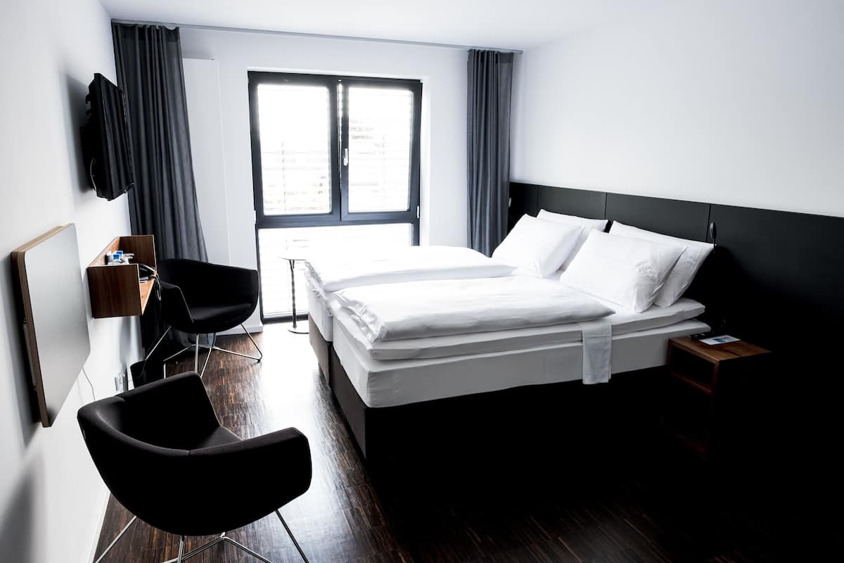 Soundproofing, iron/ironing board, free WiFi, bed sheets