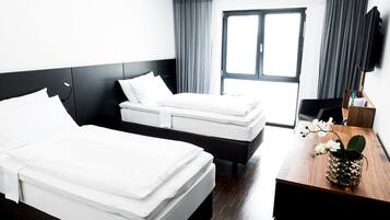 Chambres insonorisées, fer et planche à repasser, Wi-Fi gratuit