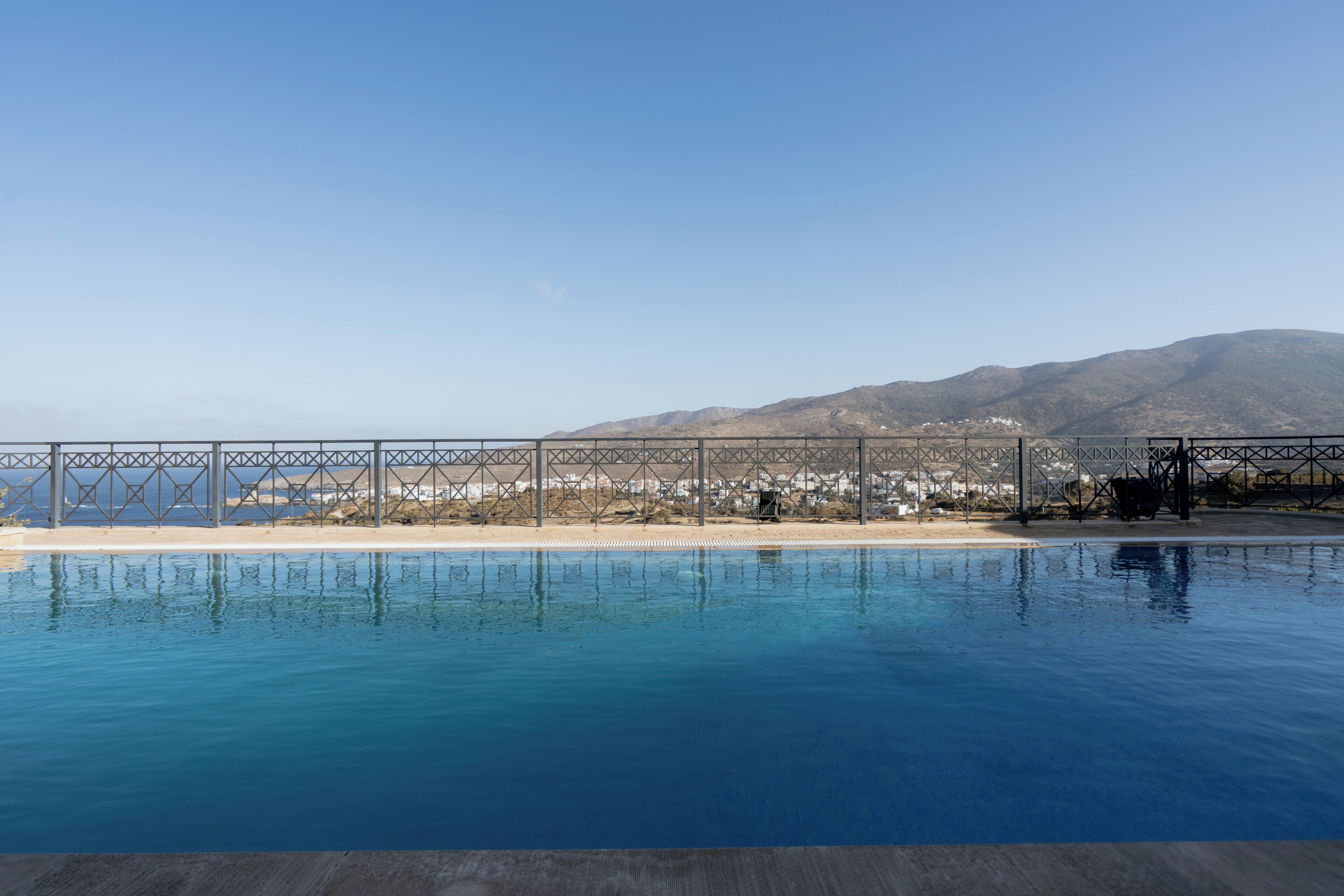 Alberca al aire libre 