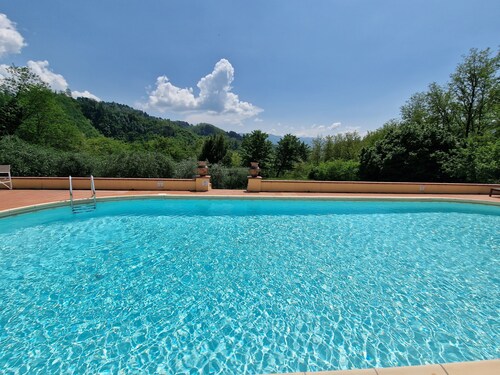 Impresionante villa de 3 dormitorios con piscina privada de 15 metros, capacidad para 6 personas, Wi-Fi, a 2 km de la ciudad