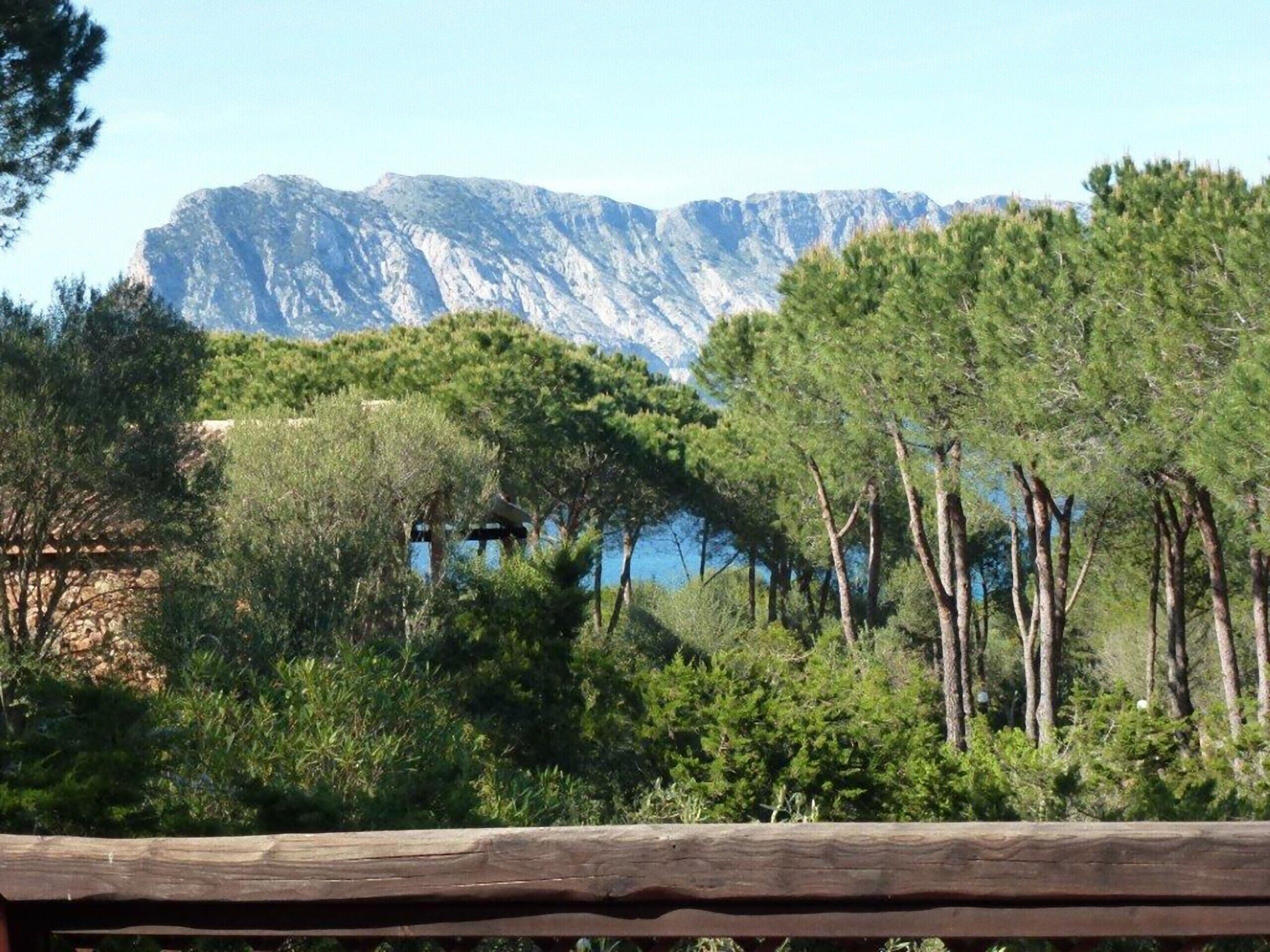 Blick von der Unterkunft