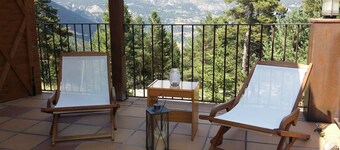 Spektakulært trehus i skianlegg Port de comte