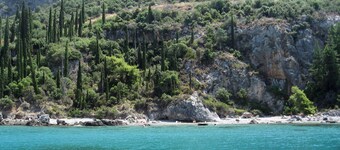 Messinian Blue SeaSide Villa, panoramic ocean view