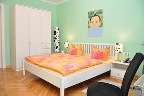 1 Schlafzimmer, kostenloses WLAN, Bettwäsche
