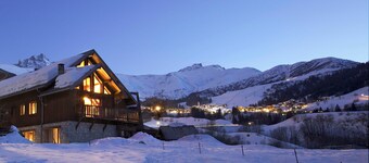 Beau duplex dans chalet avec sauna partagé, à 300m des pistes 