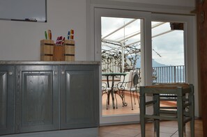 Uitzicht vanuit accommodatie