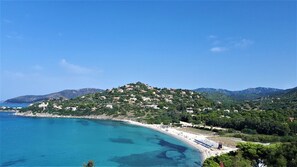 Am Strand, Strandtücher