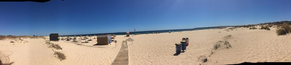 Beach nearby, beach towels