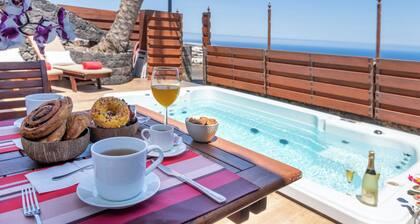 Ookeanin nurkka. POOL-JACUZZI-ILMASTETTU SPA. Merinäköala - WIFI- satelliitti-tv