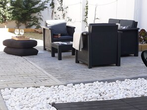 Terrace/patio - Small and lovelly villa, in the center of Peniche, in a quiet zone, for 5 persons (Peniche)