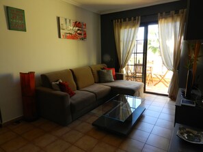 TV - Wonderful apartment in Bahía del Duque - Pool, 2 Terraces, Wifi ... (Costa Adeje)