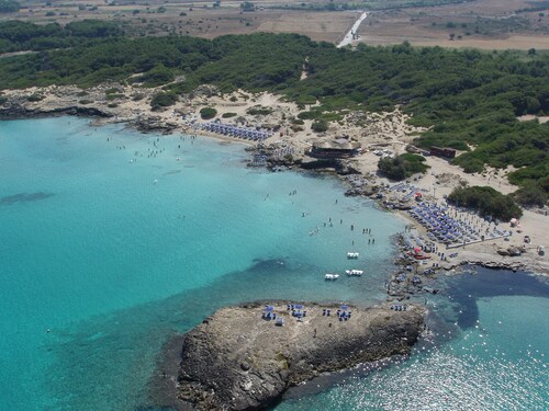 Neue Villa mit Terrasse mit Blick auf das Meer - 2 Schritte vom Meer entfernt - Gallipoli -Mavaversa 