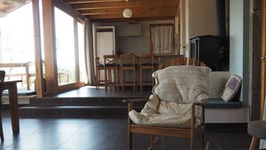 Unclassified image, 5 of 42, button - Bioclimatic house, exceptional view and quiet, 1.3 km of the river (Labeaume)