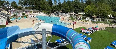 Piscine couverte, piscine extérieure