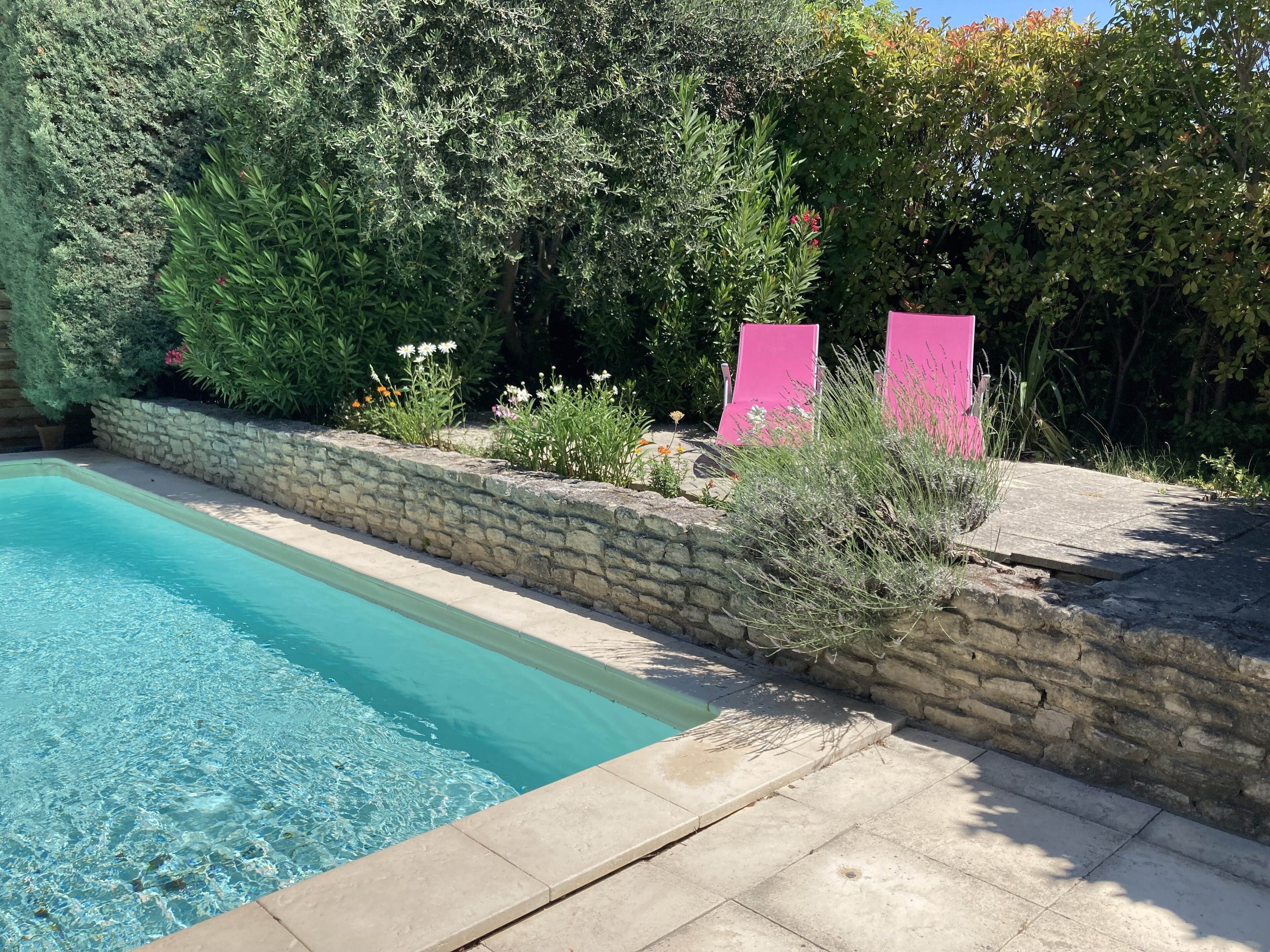 Sun-loungers in Spring 2022