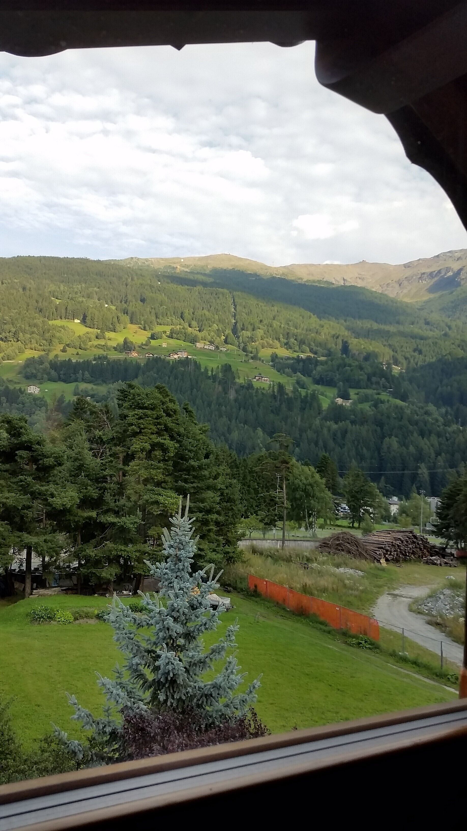 Vue depuis l’hébergement