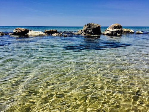 Single villa with private pool and lovely sea view