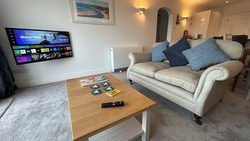 Smart TV, books, video library