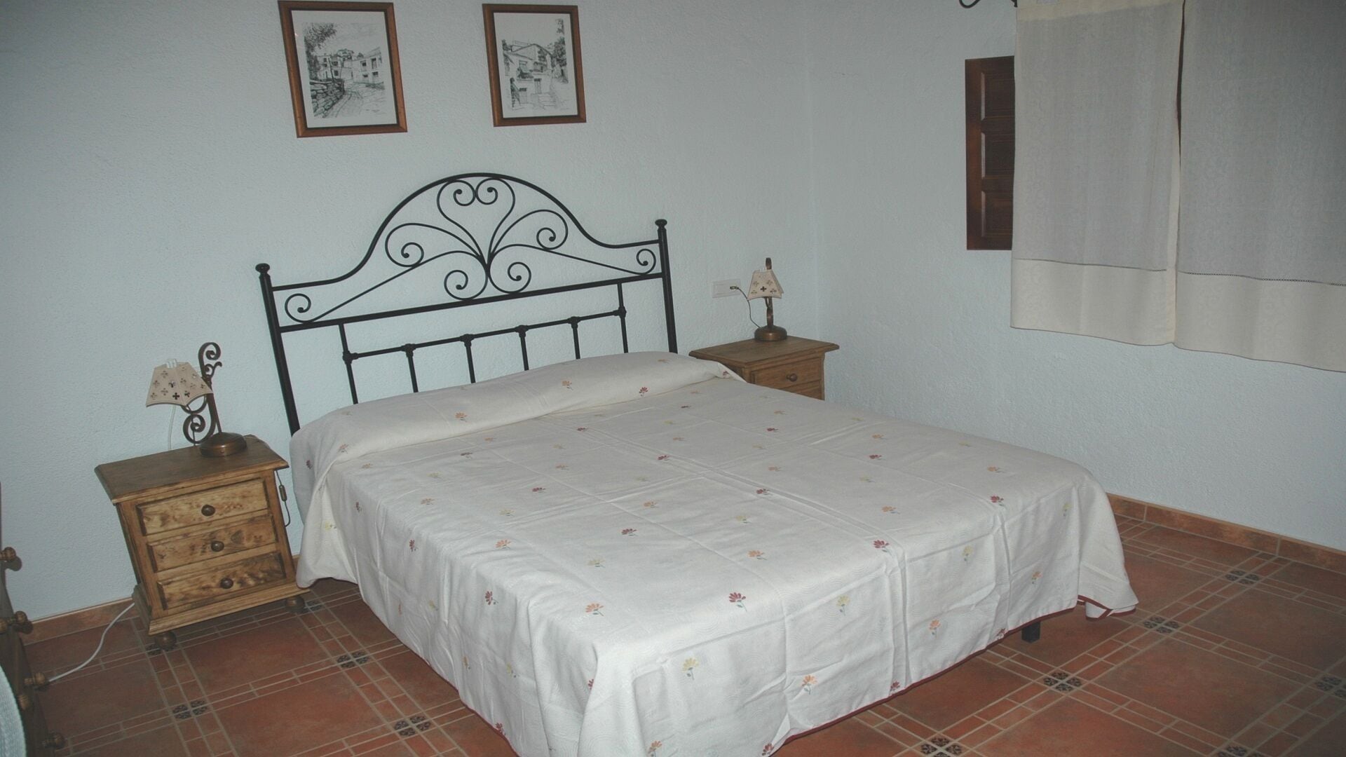 Secluded stone built country house, a totally private pool and amazing views.