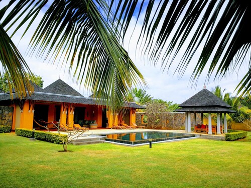 Tamarin: Luxueuse villa sur un golf pour amoureux du calme et de la nature