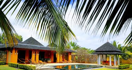 Tamarin: Luxueuse villa sur un golf pour amoureux du calme et de la nature