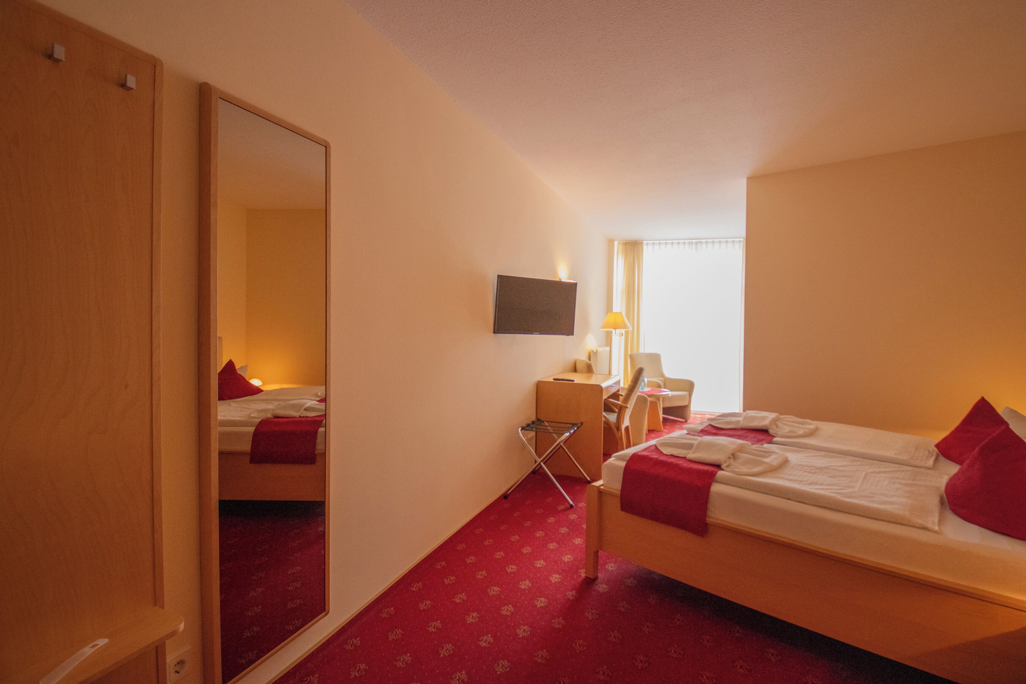 Double Room in Annex | Individuell dekoriert, individuell eingerichtet, Schreibtisch