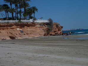 Nær stranden