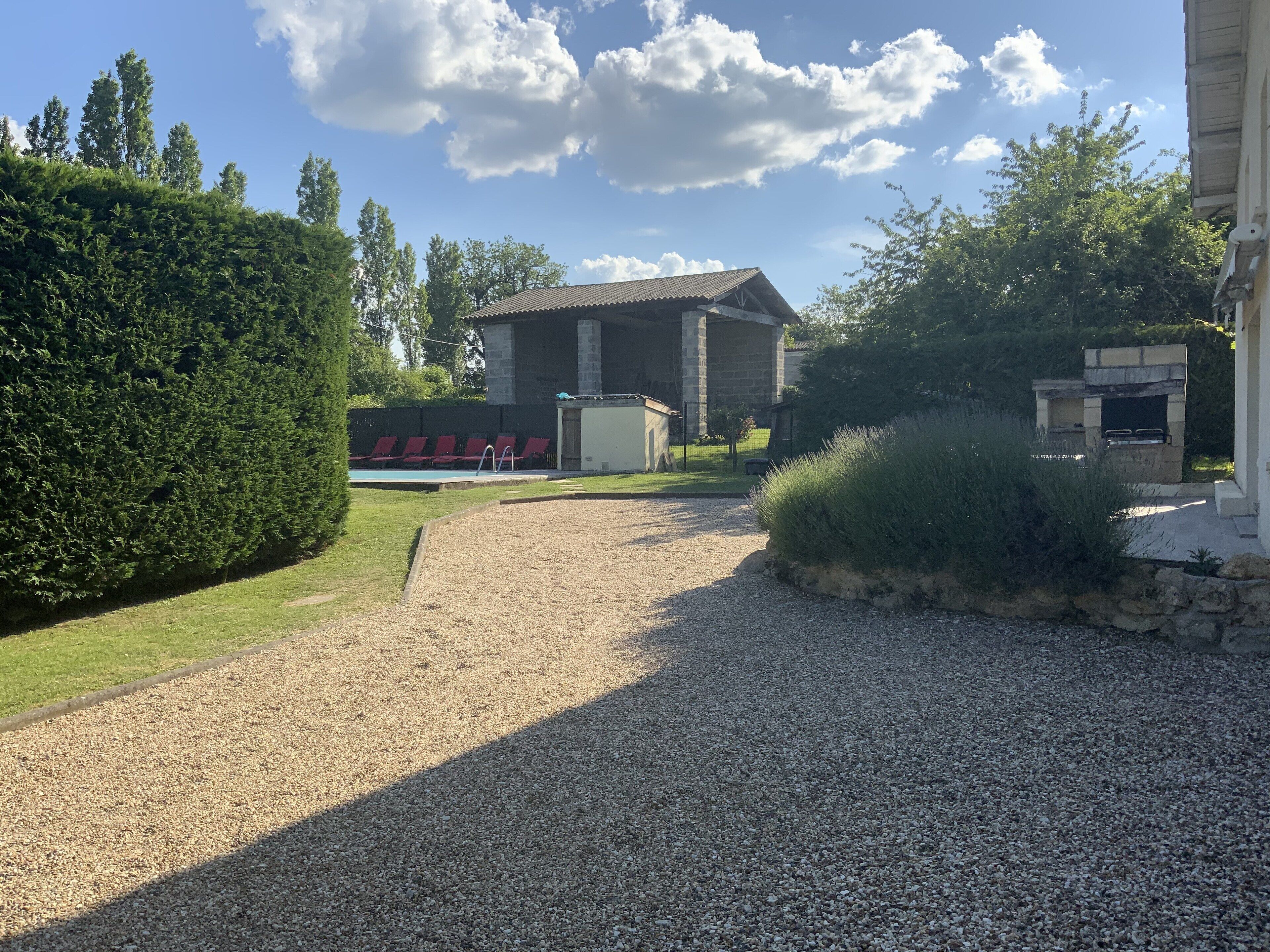 Enceinte de l’hébergement