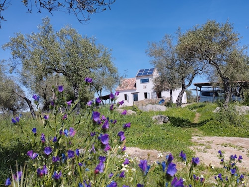 CERRO CARLOTA Una casa rural sostenible Parque Natural Sierra Norte Sevilla.