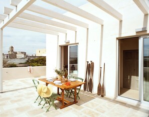 Outdoor dining - WP RELAIS "VILLA DISO":Rent the Entire WP Relais Complex in Salento (Diso)