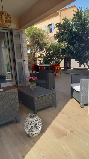 Terrace/patio - house / villa - Algajola (Algajola)