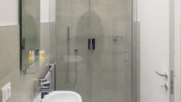 Hair dryer, towels
