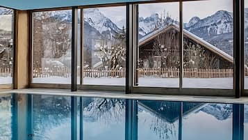 Piscine couverte, piscine chauffée