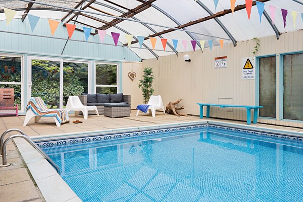 Piscine couverte, piscine chauffée