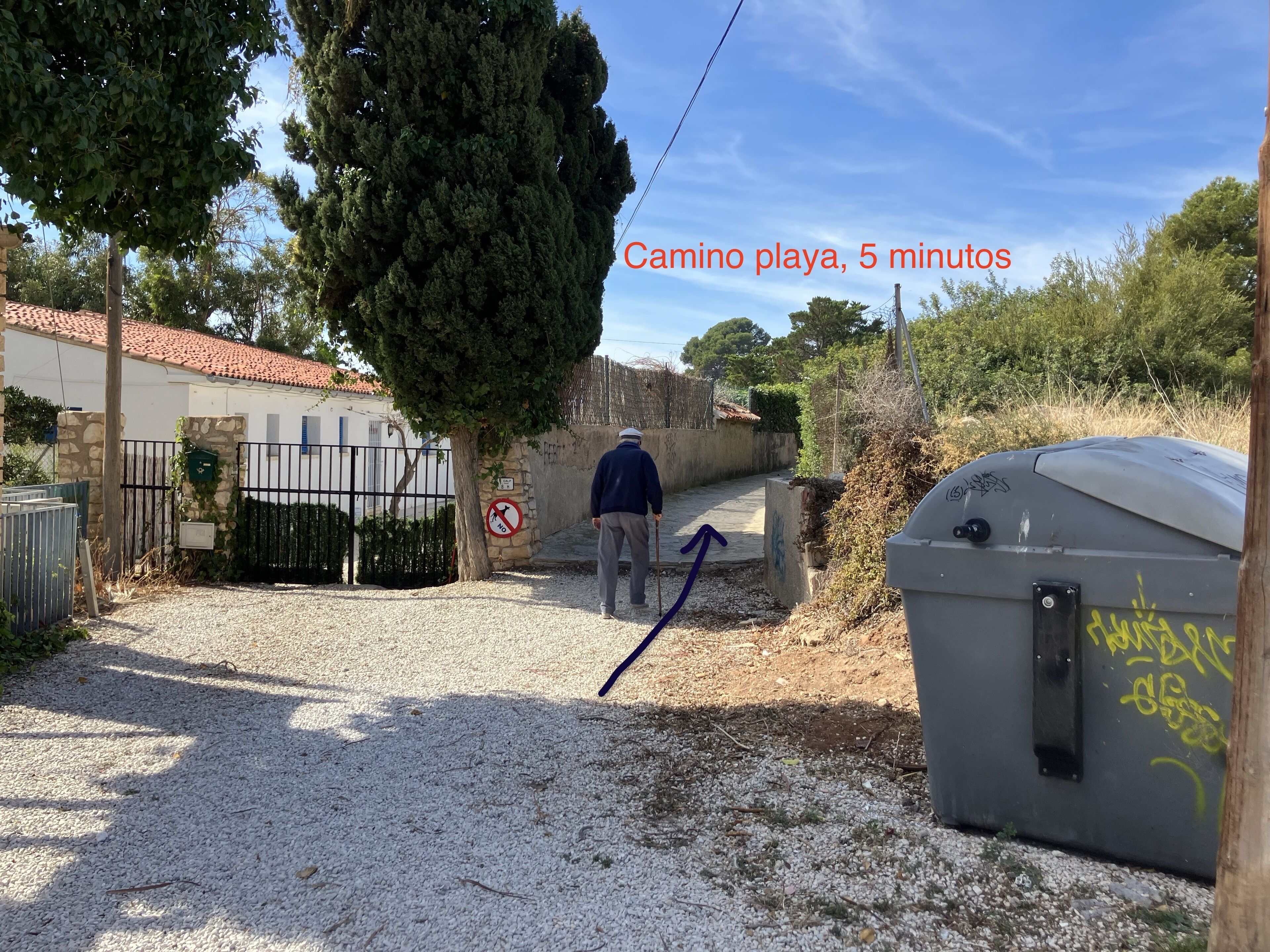 Enceinte de l’hébergement