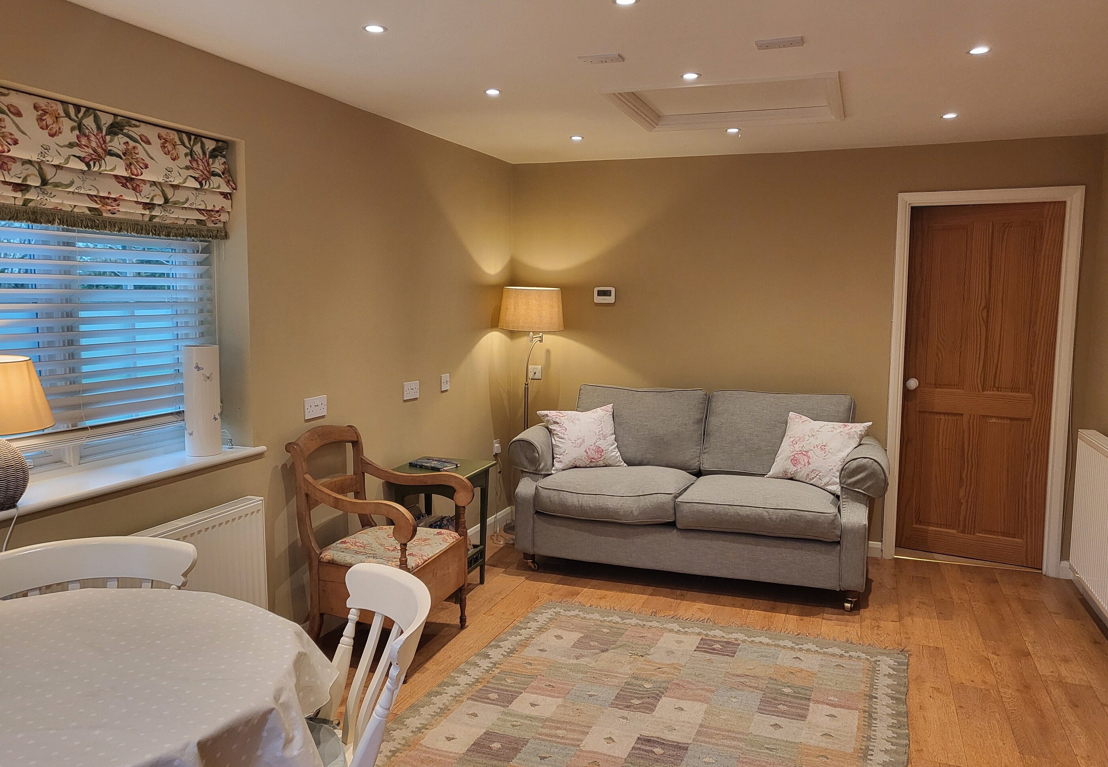 Smart TV, DVD player, books