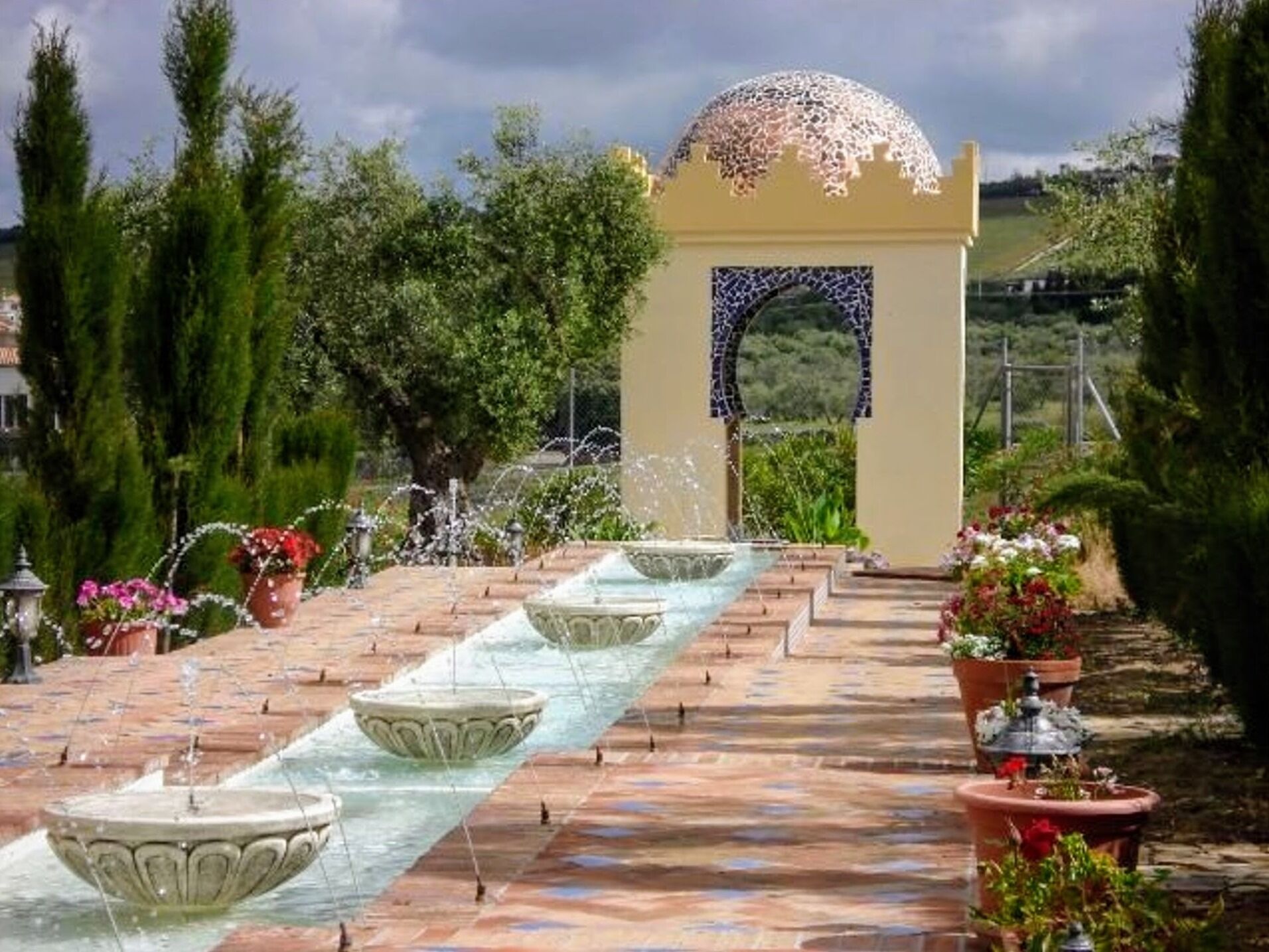 Jardines del alojamiento