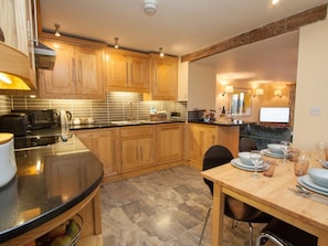 Bespoke ash and granite kitchen