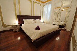 2 chambres, fer et planche à repasser, accès au Wi-Fi (inclus)