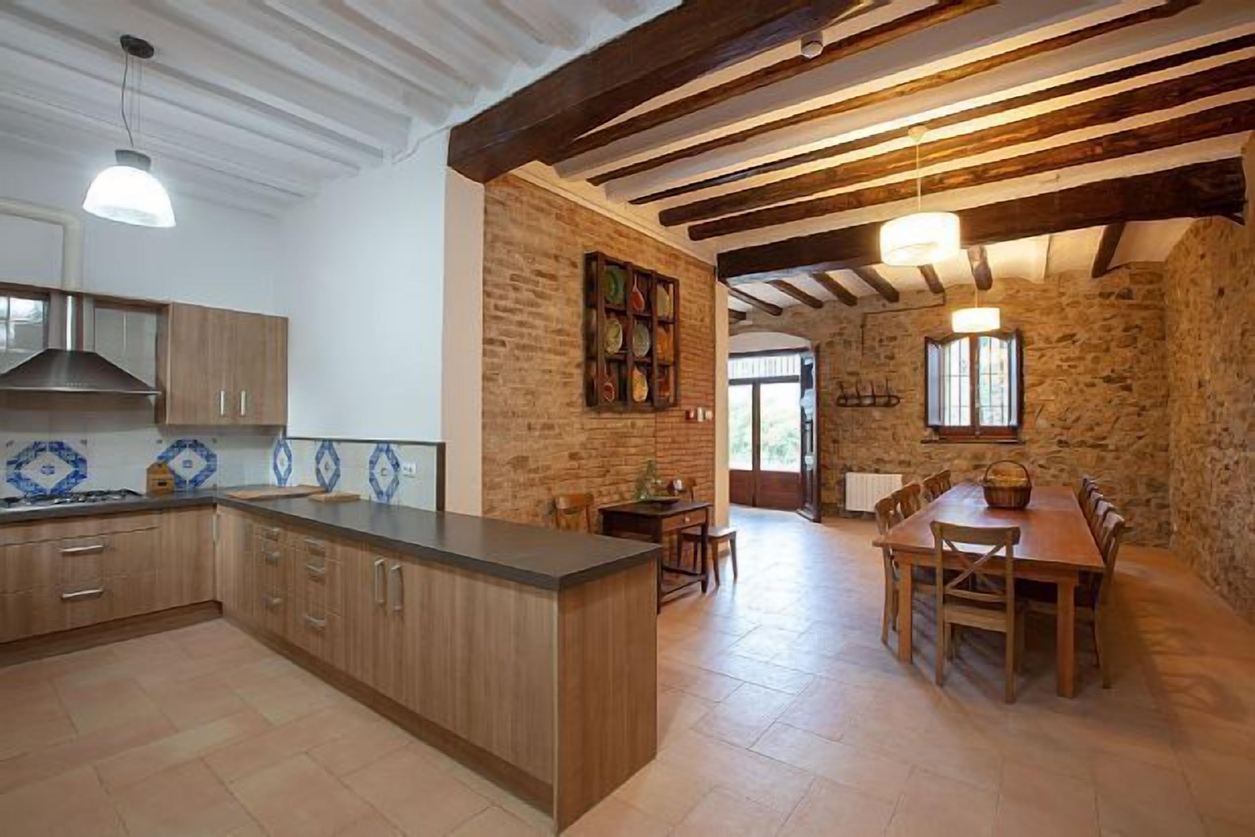 Self catering El Gatellar de Mas de Serra for 15 people