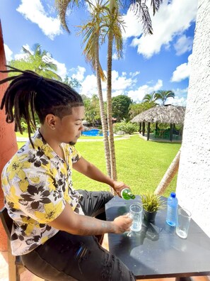 Terrace/patio - Rincon Rubi (Samaná)