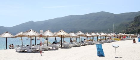 In Strandnähe, Strandtücher