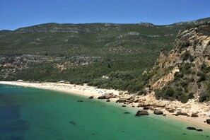Beach nearby, beach towels