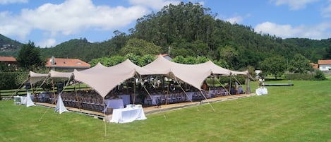 Opções para refeição ao ar livre