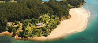 BEAUTIFUL SEA AND MOUNTAIN.