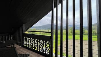 Chambre Double Standard, vue montagne | Terrasse/Patio