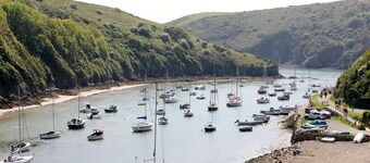 グレンサイドコテージ、プライベートホットタブ